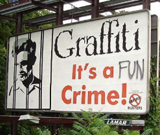 Graffiti Funny Sign